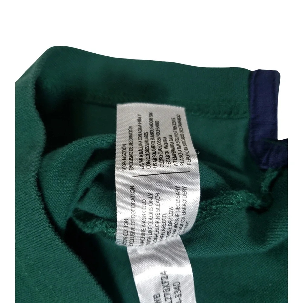 US Polo Assn Boys Green Short Sleeve Pique Polo Shirt Size M 8
